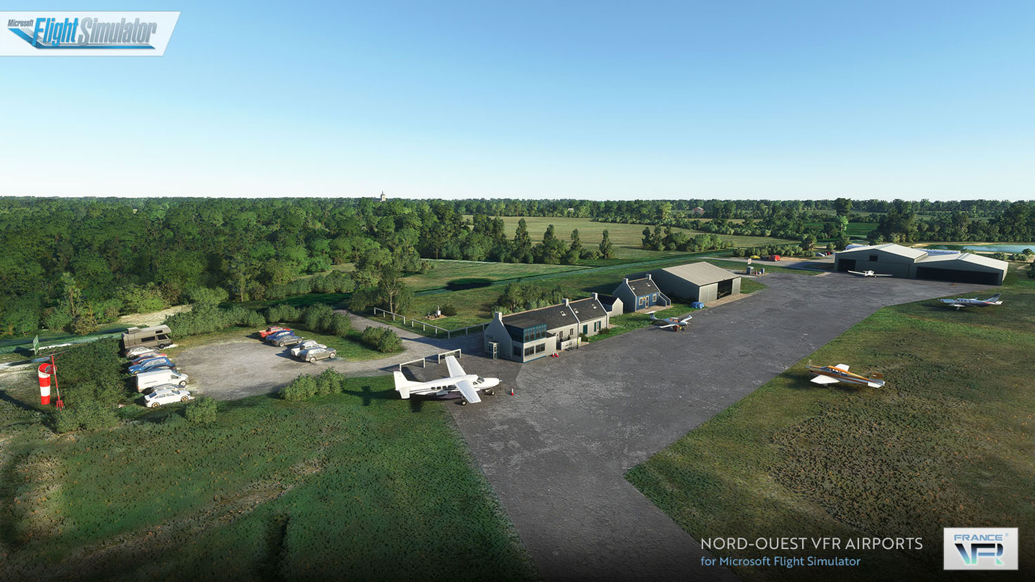 France VFR - North-West VFR Airports MSFS